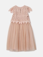 Angel & Rocket Pink Lace Bodice Dress - Image 2 of 3