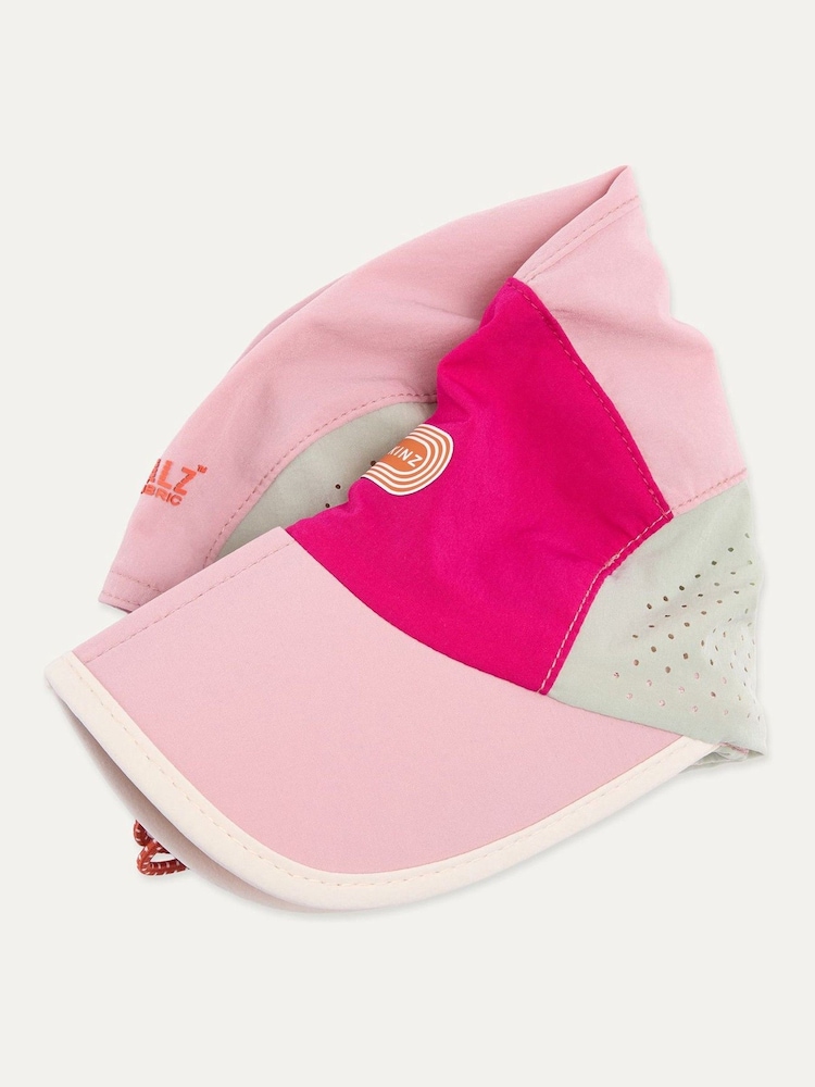 Sealskinz Pink Thursford Ultra Lightweight Foldable Running Cap - Image 4 of 4