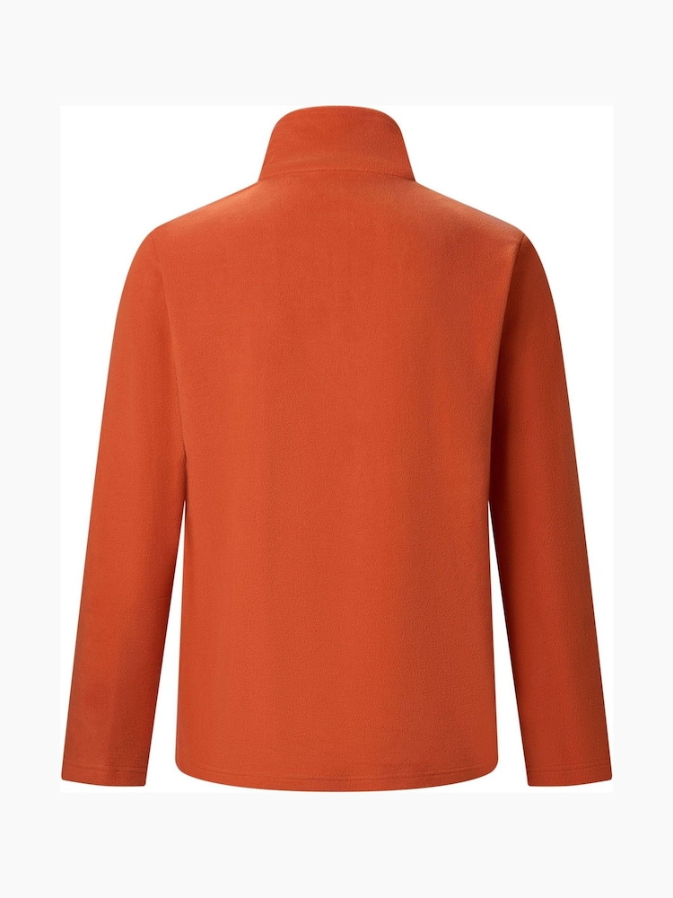 Regatta Orange Thompson Fleece Zip Neck - Image 2 of 3