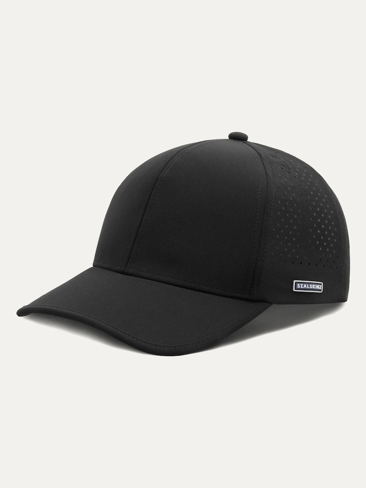 Sealskinz Black Matlask Quick Dry Perforated Cap - Image 1 of 3