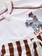 Toy Story Short Sleeve Sunsafe Rash Vest and Swim Shorts Set (3mths-7yrs) - Image 5 of 6