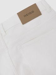 Reiss White Bishopsgate Straight-Leg Jeans - Image 7 of 7