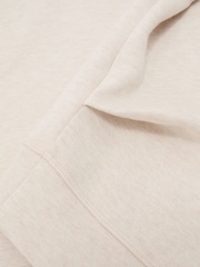 Reiss Neutral Marl Carmen Cotton-Blend Sweatshirt with Cashmere - Image 6 of 6