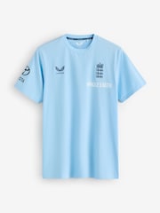 Castore Blue England Cricker Off Pitch T-Shirt - Image 1 of 1