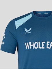 Castore Blue England Cricket Performance Short Sleeve T-Shirt - Image 3 of 5