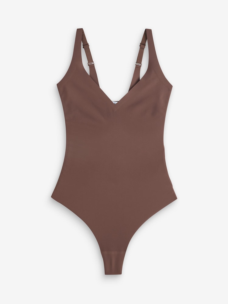 LOAVIES Brown Moonlight Mood Bodysuit - Image 1 of 1