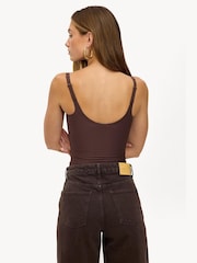 LOAVIES Brown Moonlight Mood Bodysuit - Image 2 of 5