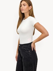 LOAVIES White Cherish You Top - Image 4 of 5