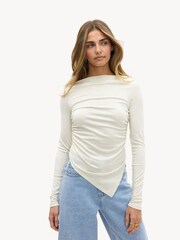 LOAVIES White Let Your Colors Shift Top - Image 1 of 4