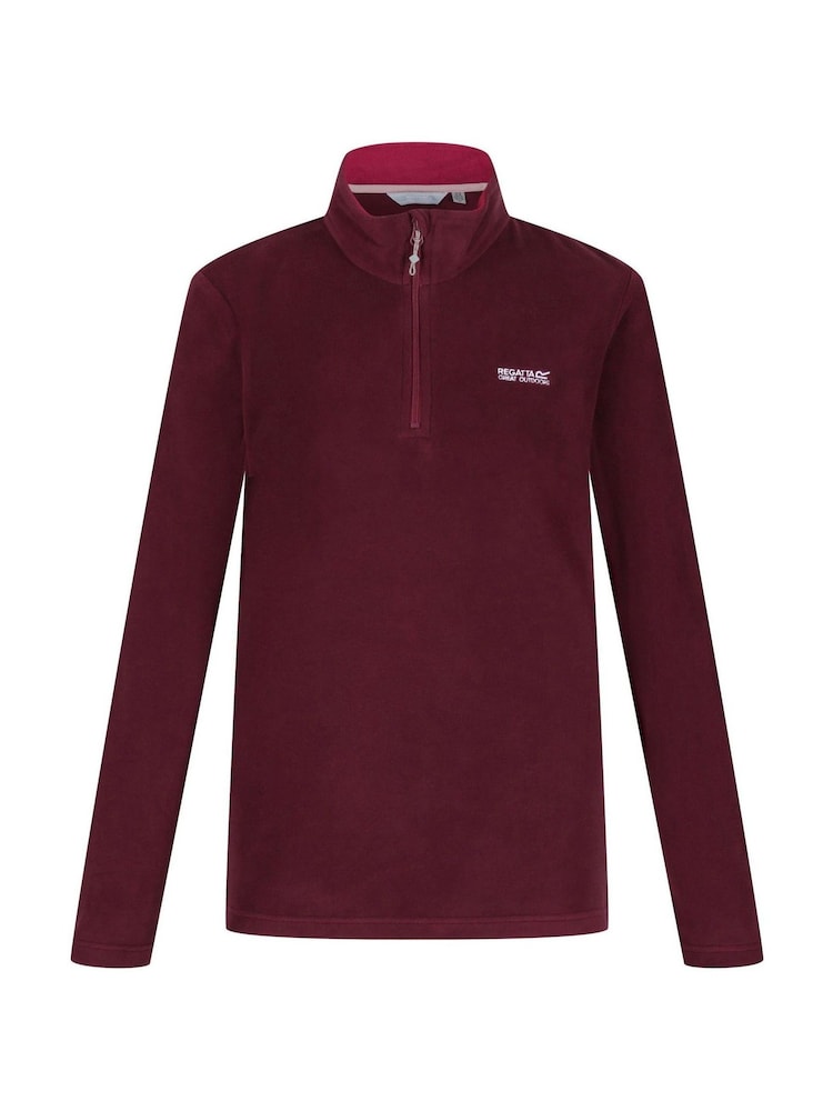 Regatta Purple Sweethart Zip Neck Fleece - Image 1 of 4