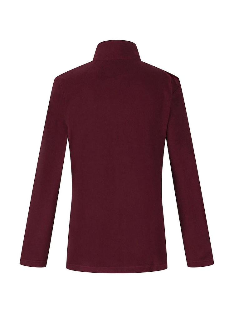 Regatta Purple Sweethart Zip Neck Fleece - Image 4 of 4