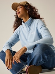 Regatta Blue Sweethart Zip Neck Fleece - Image 1 of 9