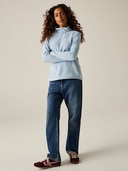 Regatta Blue Sweethart Zip Neck Fleece - Image 2 of 9