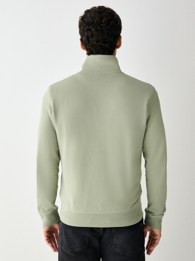 Zaļš - BOSS Relaxed Fit Box Logo sporta krekls - Attēls 2 no 5