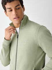 Zaļš - BOSS Relaxed Fit Box Logo sporta krekls - Attēls 4 no 5