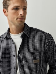 HUGO Grey Relaxed Fit Ebalto Logo Shirt - Image 4 of 5