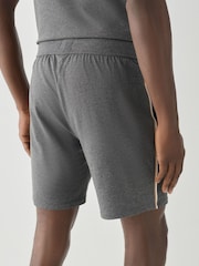 Grau - BOSS Unique Shorts mit Logo - Bild 3 von 5