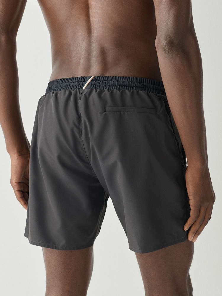 Jet Black - Short de bain BOSS Starfish à séchage rapide - Image 2 de 5