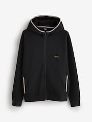 BOSS Black Sense Regular-Fit Zip Through Logo Hooded Jacket - Image 1 of 1