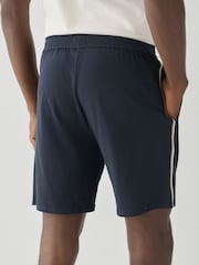 Blau - BOSS Unique Shorts mit Logo - Bild 3 von 4