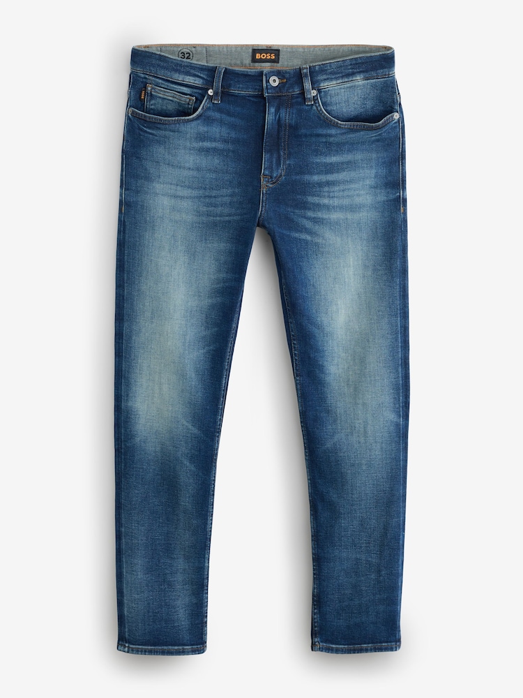 BOSS Blue Slim Fit Delaware Stretch Jeans - Image 1 of 1