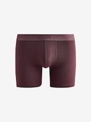 Бордовий червоний/чорний - BOSS One Logo Hipster Boxers 3 Pack - Image 3 of 4