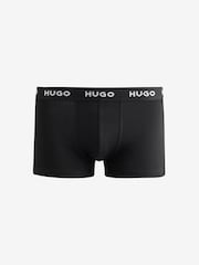 HUGO Stretch Cotton Trunk Boxers 3 Pack - Imaginea 2 din 4