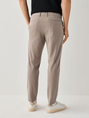 BOSS Brown Slim Fit Kaiton Trousers - Image 2 of 5