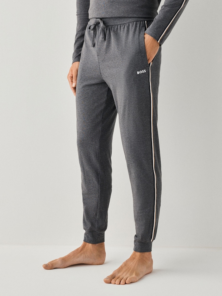 BOSS Unique Stripe Detail Logo Joggers - Bild 1 von 3