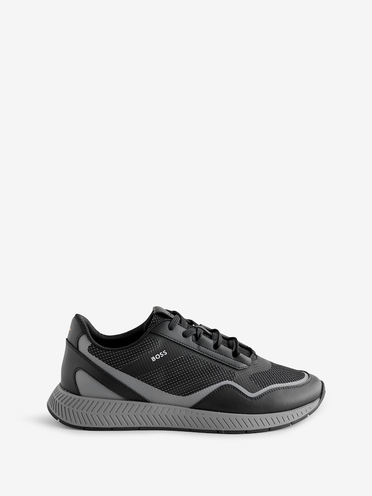 BOSS Titanium Contrast Trainers - Imaginea 1 din 1