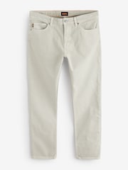 Natural - Blugi BOSS Delaware cu croială slim fit și elastici - Imaginea 5 din 5