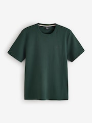 BOSS Green Short Sleeve Logo Waffle Texture T-Shirt - Image 1 of 1
