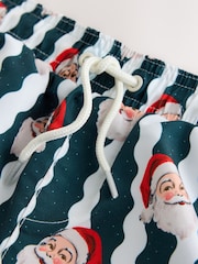 Christmas Santa Printed Swim Shorts (3mths-16yrs) - Image 10 of 10
