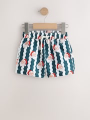 Christmas Santa Printed Swim Shorts (3mths-16yrs) - Image 7 of 10