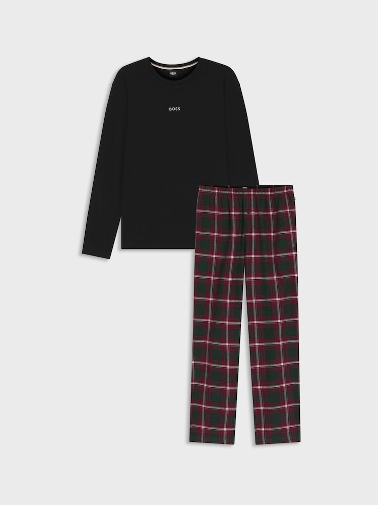 Red Coding Language Buy BOSS Red Tartan Classic Pyjamas Gift Set from Next Hungary