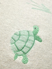 Jojo Maman Bébé Natural Safari Embroidered Shawl - Image 4 of 4