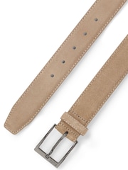 BOSS Natural Elloy Logo Belt - Image 2 of 2