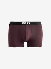 чорний/синій/червоний - BOSS One Logo Hipster Boxers 3 Pack - Image 2 of 4