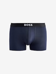 чорний/синій/червоний - BOSS One Logo Hipster Boxers 3 Pack - Image 3 of 4