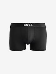 чорний/синій/червоний - BOSS One Logo Hipster Boxers 3 Pack - Image 4 of 4