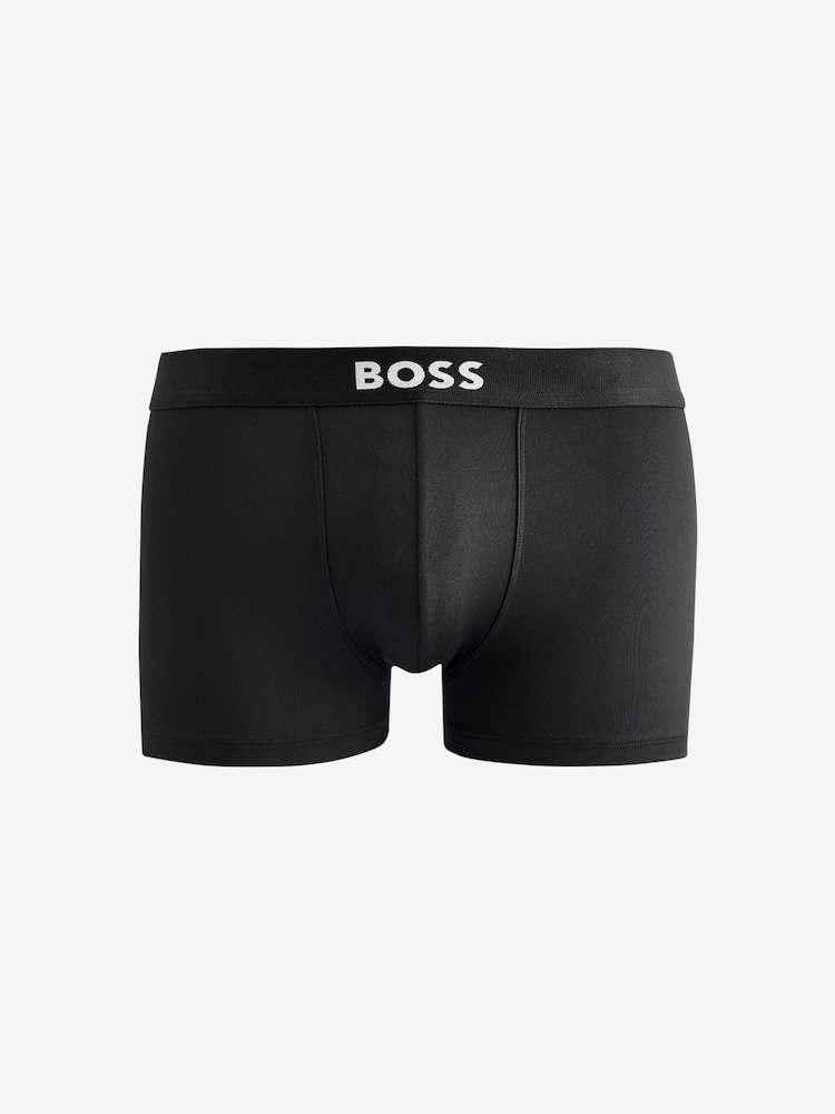 чорний/синій/червоний - BOSS One Logo Hipster Boxers 3 Pack - Image 4 of 4 чорний/синій/червоний - BOSS One Logo Hipster Boxers 3 Pack - Image 4 of 4
