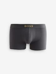 BOSS Black Gold Logo Trunk Boxers 3 Pack - Image 3 of 4
