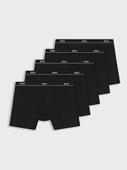 BOSS Black Essential Logo Hipster Boxers 5 Pack - Image 1 of 1
