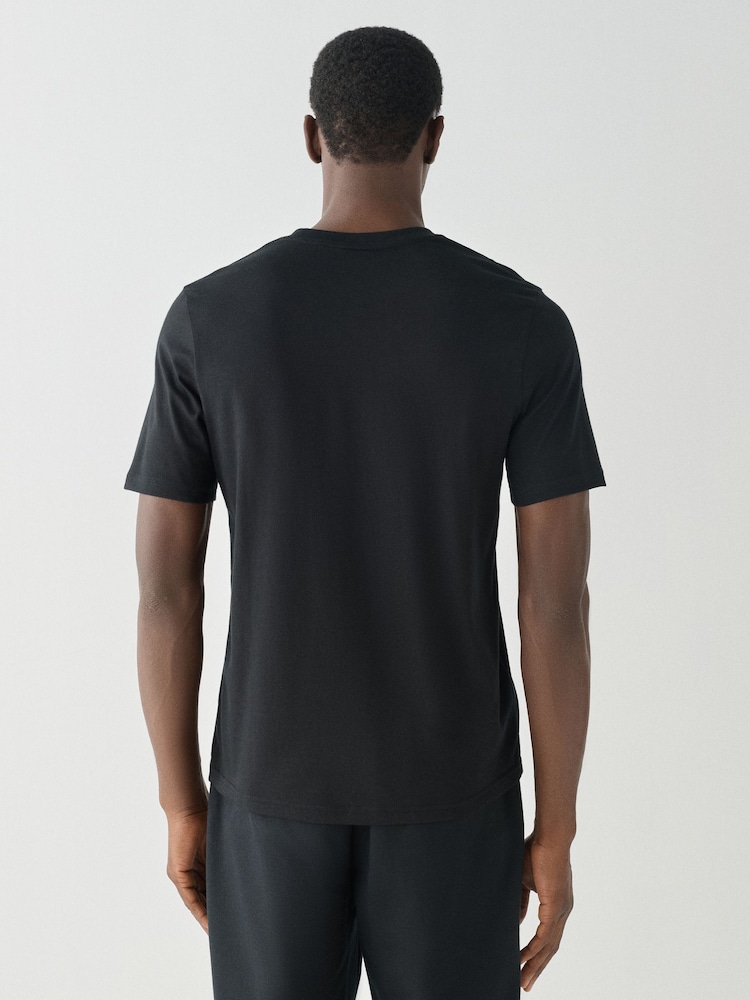 BOSS Black Authentic Regular-Fit Logo T-Shirt - Image 2 of 4
