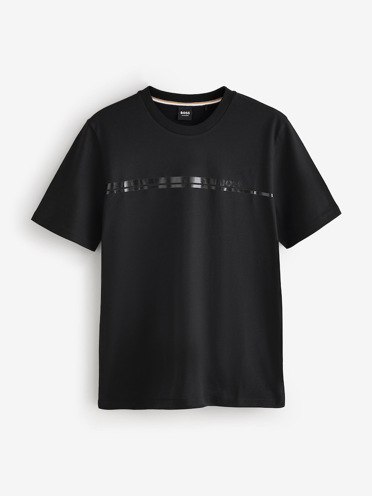 BOSS Black Authentic Regular-Fit Logo T-Shirt - Image 4 of 4