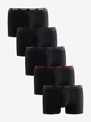 HUGO Grey Trunk Boxers 5 Pack - Image 1 of 6