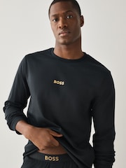 BOSS Black Classic Logo Long Pyjamas Gift Set - Image 3 of 4