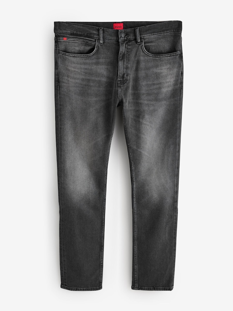HUGO Grey 708 Straight Fit Jeans - Image 1 of 1