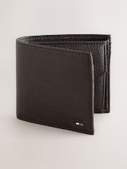 BOSS Brown Iconic Logo Leather Wallet - Image 1 of 4
