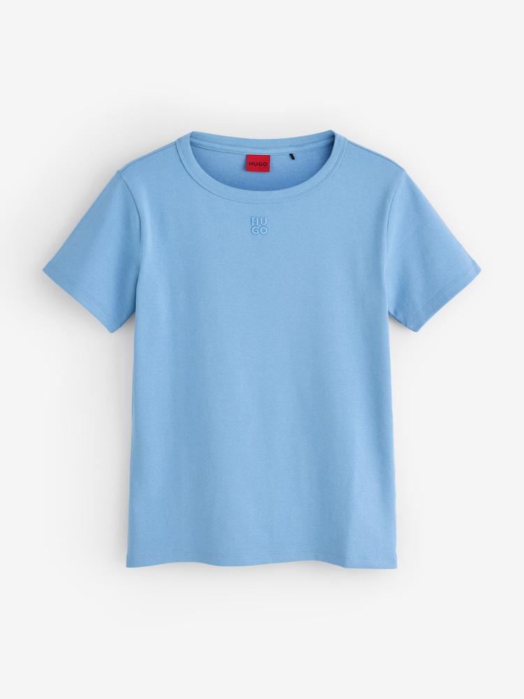 HUGO Deloris Logo T-Shirt - Attēls 1 no 2